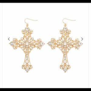 Exclusive Cross Earrings
